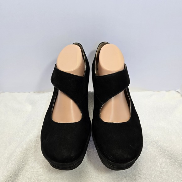 Fly London Shoes - Fly London Womens Size 41 Shoes Yasi Mary Jane Pump Wedge Heel Platform US 10.5